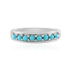 Sleeping Beauty Turquoise Silver Ring