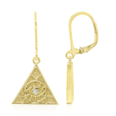 Zircon Silver Earrings