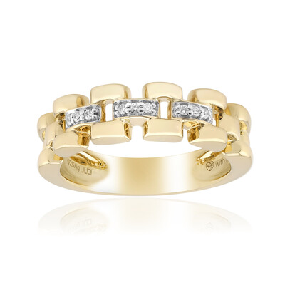 SI1 (G) Diamond Silver Ring (Annette)