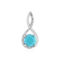 Turquoise Silver Pendant