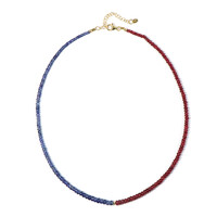 Ruby Silver Necklace