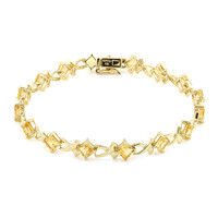 Citrine Silver Bracelet