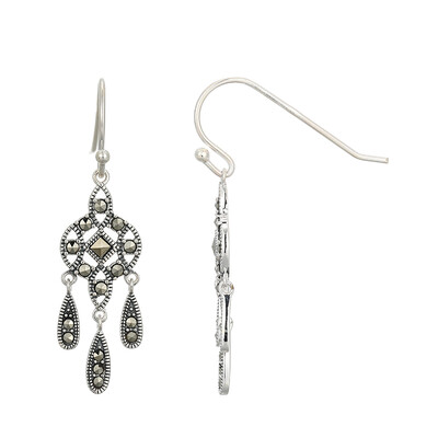 Marcasite Silver Earrings