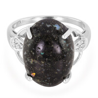 Leopard Opal Silver Ring