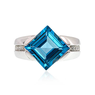 Marambaia Topaz Silver Ring