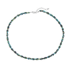 Chrysokolla Silver Necklace
