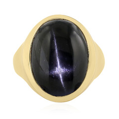 Indian star diopside Silver Ring