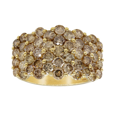 14K SI2 Fancy Diamond Gold Ring (CIRARI)