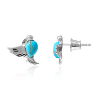Turquoise Silver Earrings