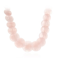 Rose Quartz Silver Necklace (Dallas Prince Designs)
