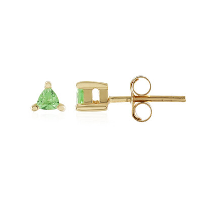 Tanzanian Tsavorite Silver Earrings