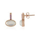 White Moonstone Silver Earrings (KM by Juwelo)