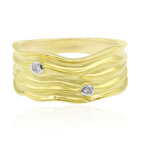 I1 (G) Diamond Silver Ring