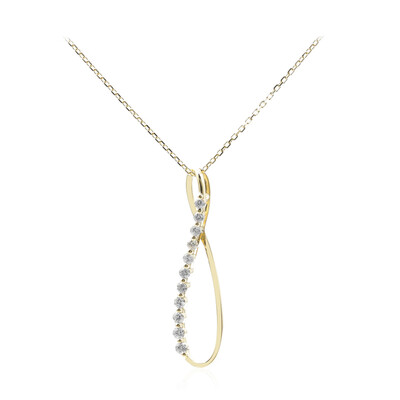 14K I1 (H) Diamond Gold Necklace (CIRARI)