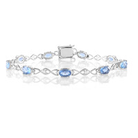 Colour Change Fluorite Silver Bracelet