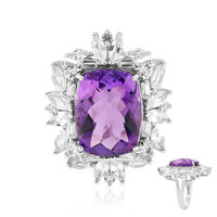 Amethyst Silver Ring