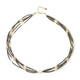 White Freshwater Pearl Silver Necklace (Riya)