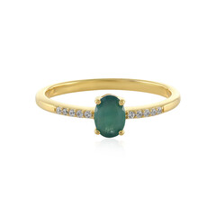 Grandidierite Silver Ring