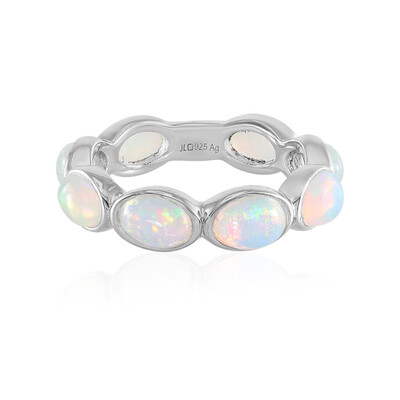 Welo Opal Silver Ring