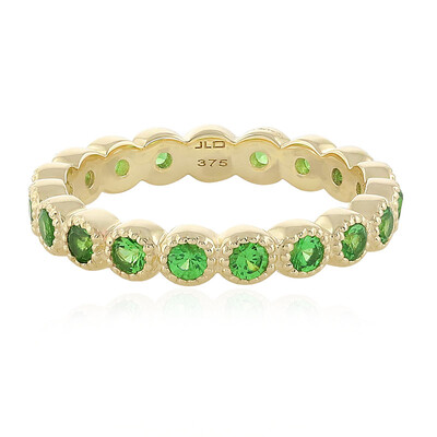 9K Tsavorite Gold Ring (La Revelle)