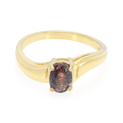 Unheated Colour Change Sapphire Silver Ring