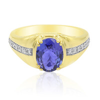 9K AAA Tanzanite Gold Ring (Adela Gold)