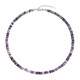 Amethyst Silver Necklace
