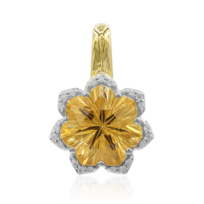 9K Citrine Gold Pendant (Glenn Lehrer)