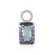 Mystic Quartz Silver Pendant