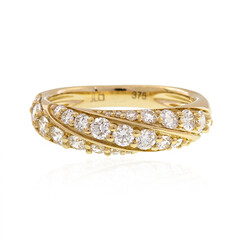 9K Flawless (F) Diamond Gold Ring (LUCENT DIAMONDS)