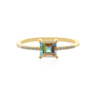 Moonlight Topaz Silver Ring