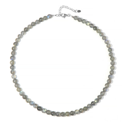 Labradorite Silver Necklace
