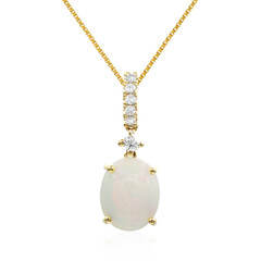 10K AAA Welo Opal Gold Necklace