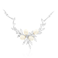 Freshwater pearl Silver Necklace