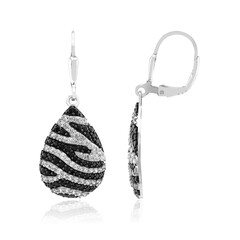 Zircon Silver Earrings
