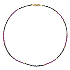 Phosphosiderite Silver Necklace