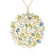 Blue Moonstone Silver Necklace (KM by Juwelo)