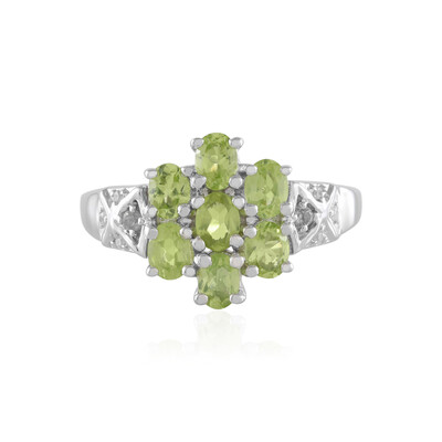 Peridot Silver Ring
