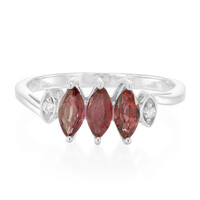 Malawi Ruby Silver Ring