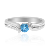 Santa Maria Aquamarine Silver Ring