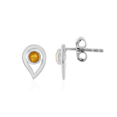 Citrine Silver Earrings