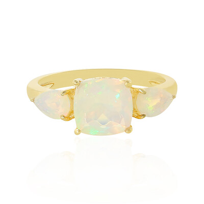 Welo Opal Silver Ring