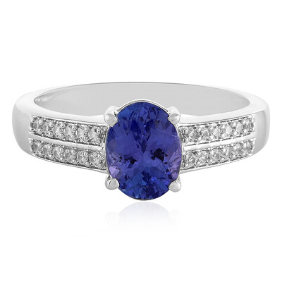 Tanzanite Silver Ring