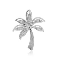Zircon Silver Pendant