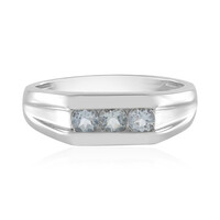 Brazilian Aquamarine Silver Ring
