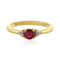 Madagascar Ruby Silver Ring
