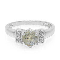 Romanian Spectrolite Silver Ring