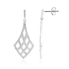 Zircon Silver Earrings