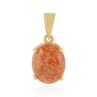 Sunstone Silver Pendant