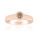 9K VS1 Argyle Rose De France Diamond Gold Ring (Annette)